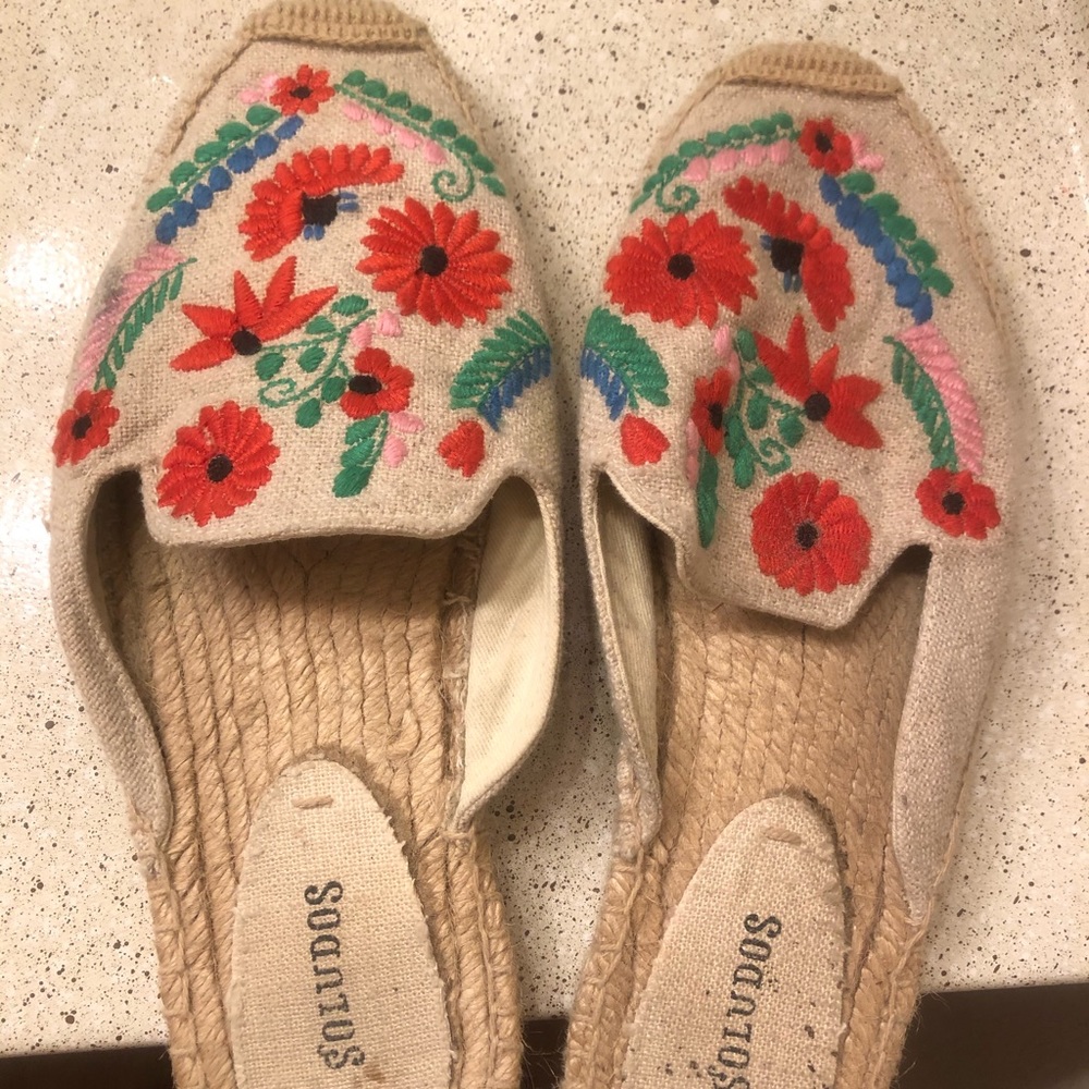 Soludos -Size 8, summer, trend, cute, flats